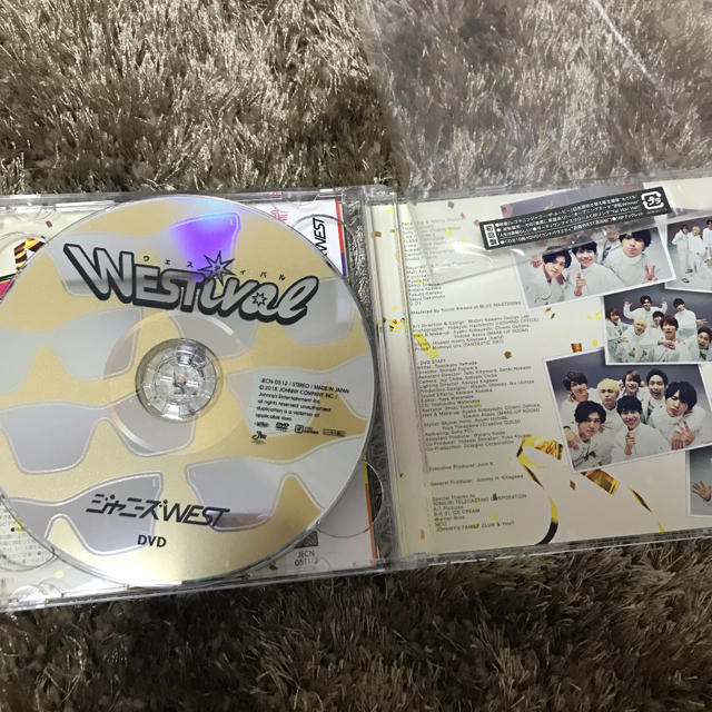 ジャニーズWEST(ジャニーズウエスト)のWESTival  初回限定 エンタメ/ホビーのCD(ポップス/ロック(邦楽))の商品写真