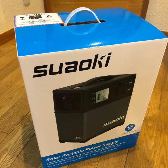 キャンプに！suaoki 改良版！！ PS5B 大容量 純正弦波 新品　未開封