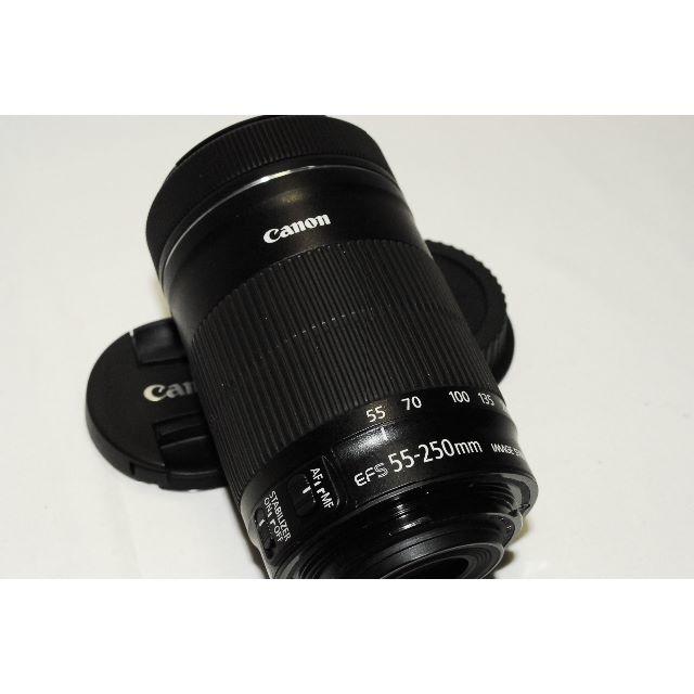 Canon(キヤノン)の超美品！EF-S 55-250mm IS STM/手振補正・AF爆速♪ スマホ/家電/カメラのカメラ(デジタル一眼)の商品写真