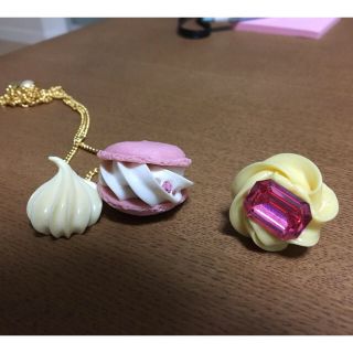 キューポット(Q-pot.)の【武者小路武者武者様専用】Q-pot. 指輪のみ(ネックレス)