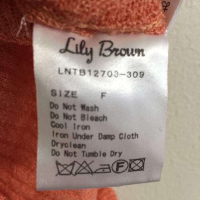 Lily Brown(リリーブラウン)のLilyＢrawn レディースのトップス(キャミソール)の商品写真