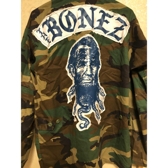 The BONEZ ミリタリージャケット US Sサイズ(日本で言うLサイズ