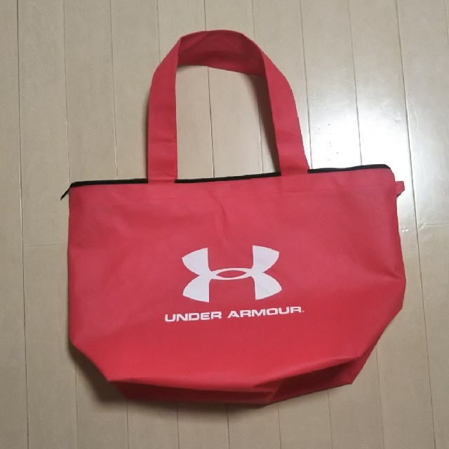 UNDER ARMOUR(アンダーアーマー)のunder armour ショップ袋 赤黒セット スポーツ/アウトドアのスポーツ/アウトドア その他(その他)の商品写真