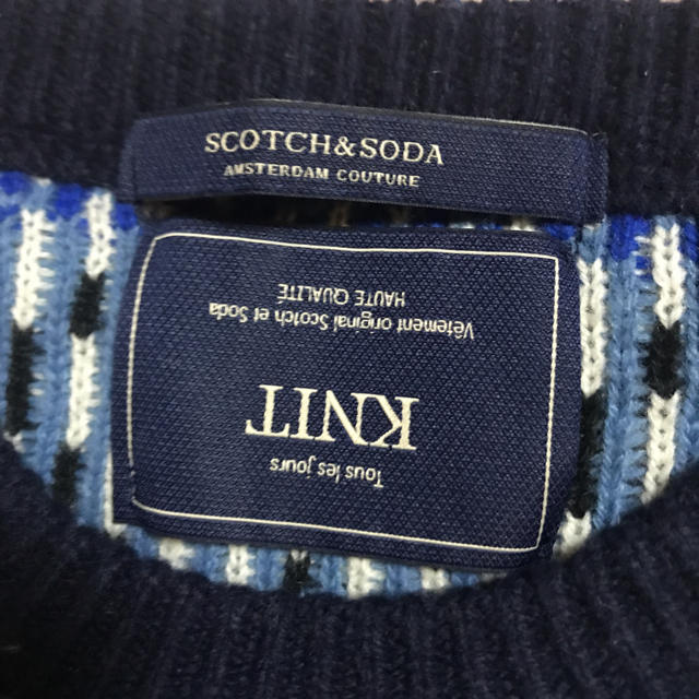 SCOTCH & SODA(スコッチアンドソーダ)の花火100連発さん専用SCOTCH&SODA ニットセーター メンズ スコッチ  メンズのトップス(ニット/セーター)の商品写真