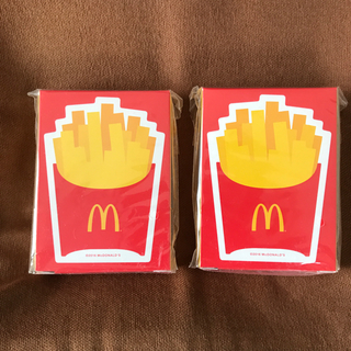 マクドナルド(マクドナルド)の【非売品 新品未開封】マクドナルドトランプカード(トランプ/UNO)