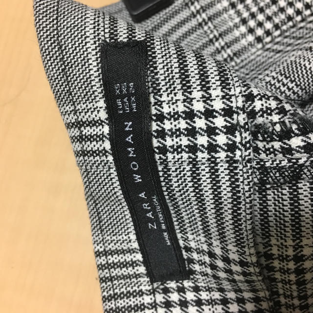 ZARA(ザラ)のZARA チェックスカート xs レディースのスカート(ひざ丈スカート)の商品写真