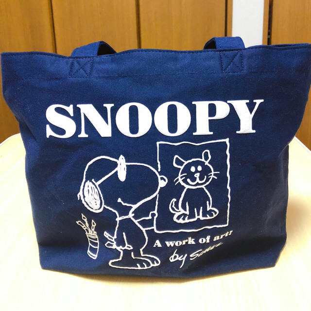 SNOOPY(スヌーピー)のcocoa様 専用 スヌーピー トートバッグ ２点セット レディースのバッグ(トートバッグ)の商品写真