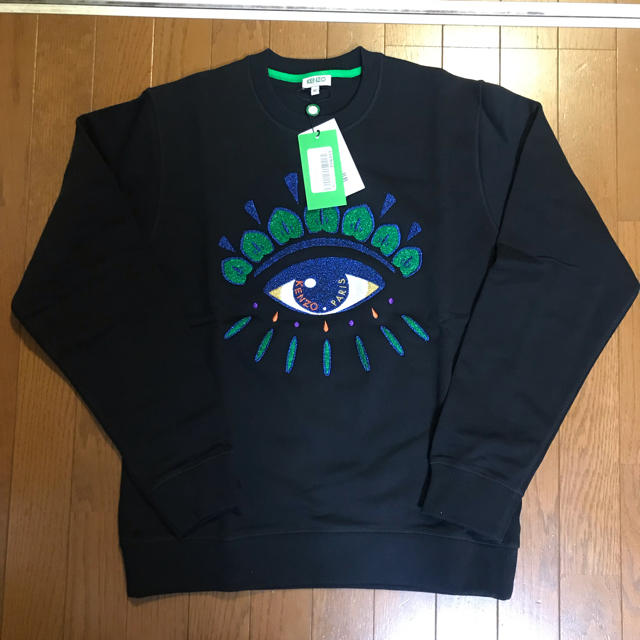 KENZO(ケンゾー)の【正規取扱店購入】KENZO 限定エディション アイ ロゴ スウェットM メンズのトップス(スウェット)の商品写真