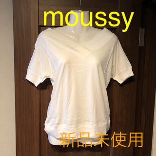 マウジー(moussy)のタグ付きmoussyトップス(カットソー(半袖/袖なし))