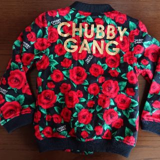 チャビーギャング(CHUBBYGANG)の美品 CHABBYGANG 薔薇 ジャケット(ジャケット/上着)