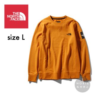 ザノースフェイス(THE NORTH FACE)の《新品/L》THE NORTH FACE スクエアロゴクルー(スウェット)