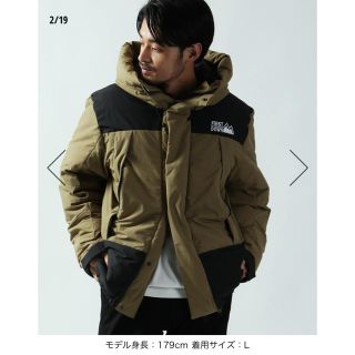 フリークスストア(FREAK'S STORE)のバサラ様専用。first down 別注ショートダウン ベージュ XL(ダウンジャケット)