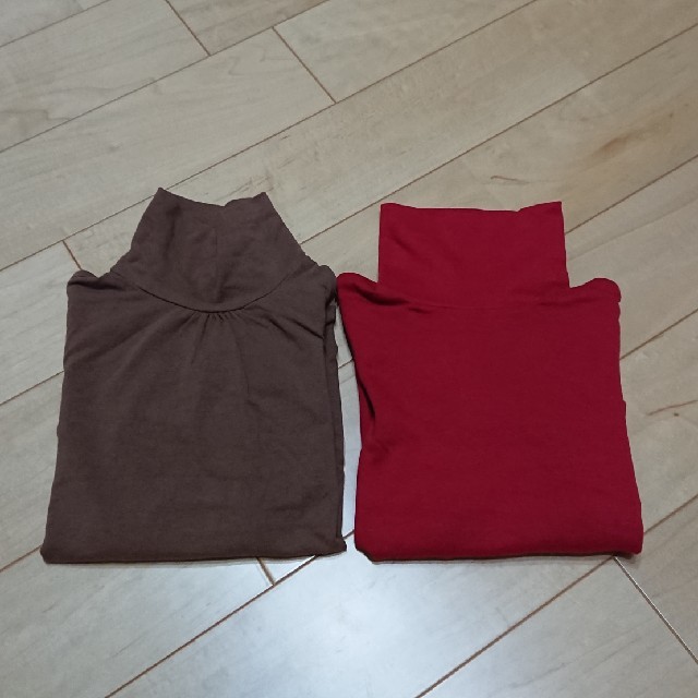 ZARA KIDS(ザラキッズ)のZARAザラキッズ2-3歳100㎝ハイネック二枚セット女の子 キッズ/ベビー/マタニティのキッズ服女の子用(90cm~)(Tシャツ/カットソー)の商品写真