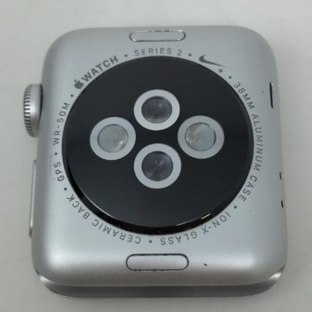 Apple(アップル)の美品 Apple Watch Nike+ Series2 38mm　 スマホ/家電/カメラのスマートフォン/携帯電話(その他)の商品写真