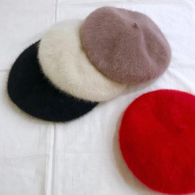 カオリノモリ(カオリノモリ)のカオリノモリベレー帽 レディースの帽子(ハンチング/ベレー帽)の商品写真