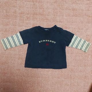 バーバリー(BURBERRY)のBURBERRY長袖　80(シャツ/カットソー)