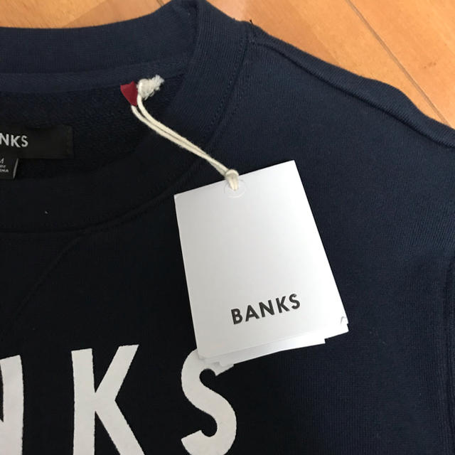 Ron Herman(ロンハーマン)のBANKS バンクス スウェット 長袖 LOGO メンズ メンズのトップス(スウェット)の商品写真