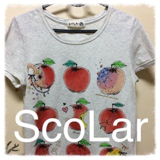 スカラー(ScoLar)のscalar Tシャツ(Tシャツ(半袖/袖なし))