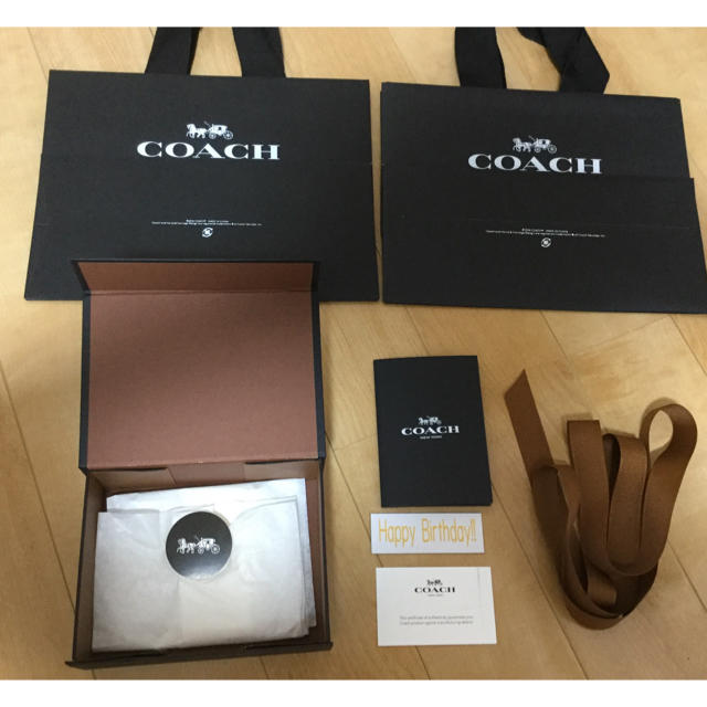 COACH(コーチ)のコーチ 空箱セット レディースのバッグ(ショップ袋)の商品写真