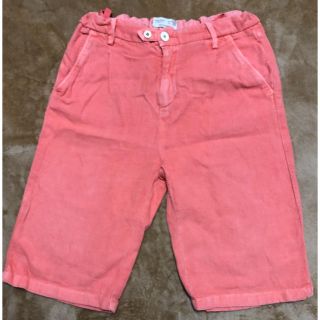 ザラ(ZARA)の中古美品  ZARA  BOYS  ハーフパンツサイズ152  サーモンピンク(パンツ/スパッツ)