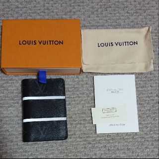 ルイヴィトン(LOUIS VUITTON)の激レア ルイヴィトン フラグメント オーガナイザードゥポッシュ(名刺入れ/定期入れ)