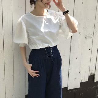 マジェスティックレゴン(MAJESTIC LEGON)の新品♡定価5292円 ブラウス マジェスティックレゴン ホワイト ラスト一点‼️(シャツ/ブラウス(長袖/七分))