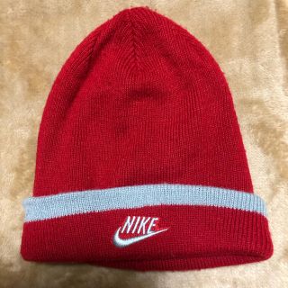 ナイキ(NIKE)の中古★美品  ナイキニット帽サイズ48〜52センチ(帽子)