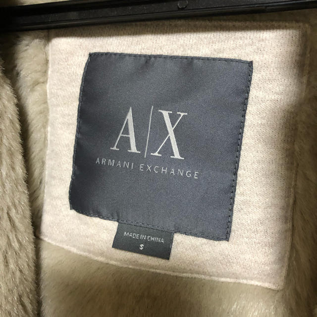 ARMANI EXCHANGE(アルマーニエクスチェンジ)のアルマーニエクスチェンジ ARMANI EXCHANGE ボアパーカー メンズのトップス(パーカー)の商品写真