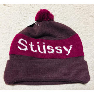 ステューシー(STUSSY)のタグ付き stussy ニット帽 ニットキャップ(ニット帽/ビーニー)