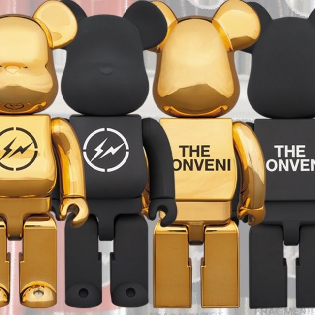 FRAGMENT(フラグメント)の2体セット THE CONVENI x fragment BEARBRICK  エンタメ/ホビーのフィギュア(その他)の商品写真