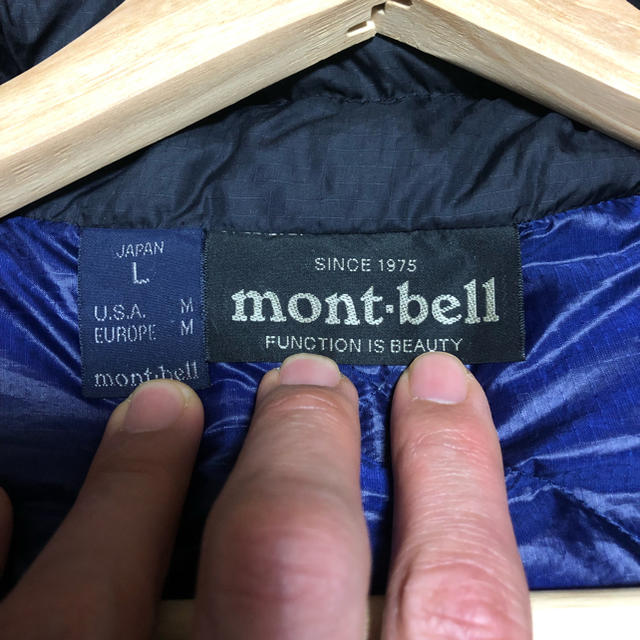 mont bell(モンベル)のmont-bell モンベル ULアルパインダウン インナーダウン メンズのジャケット/アウター(ダウンジャケット)の商品写真