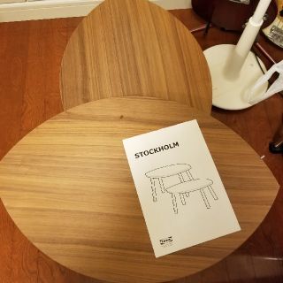 IKEA - IKEA STOCKHOLM ネストテーブル2個セットの通販 by はむらいく