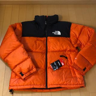 ザノースフェイス(THE NORTH FACE)のヌプシ オレンジ(ダウンジャケット)