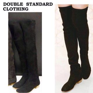 ダブルスタンダードクロージング(DOUBLE STANDARD CLOTHING)の新品ニーハイブーツ(ブーツ)