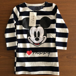 ディズニー(Disney)の新品未使用  ミッキー  トレーナー(Tシャツ/カットソー)