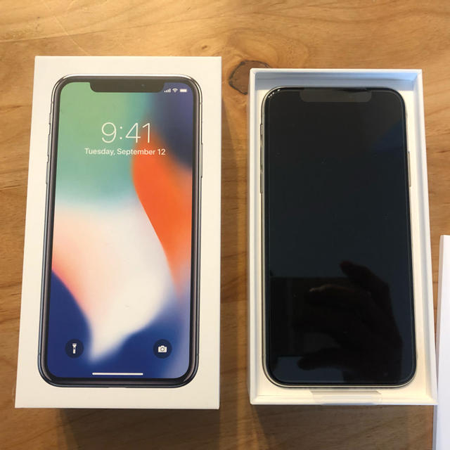 新品 iPhone x 64GB 本体 4/1以降SIMフリー