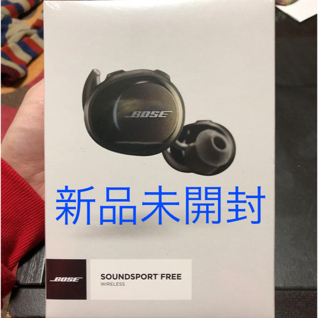 新品未開封 Bose SoundSport Free ワイヤレスヘッドホン