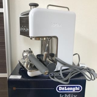 デロンギ(DeLonghi)のデロンギ　ケーミックス　エスプレッソ・カプチーノメーカー ES020J-WH(エスプレッソマシン)