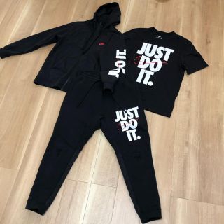 10/29限定値下げ　ナイキ　スウェット　セットアップ　JUST DO IT