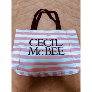 セシルマクビー(CECIL McBEE)のセシルマクビー ボーダーのトートバッグ(トートバッグ)