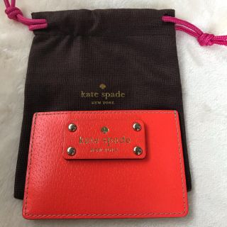 ケイトスペードニューヨーク(kate spade new york)のkate spade NEW YORK カードケース(パスケース/IDカードホルダー)