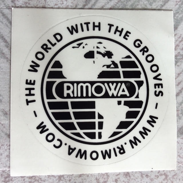 RIMOWA(リモワ)のRIMOWA ネームタグ ステッカー2枚 インテリア/住まい/日用品の日用品/生活雑貨/旅行(旅行用品)の商品写真