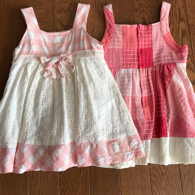 Souris(スーリー)のスーリー♡ワンピース90 キッズ/ベビー/マタニティのキッズ服女の子用(90cm~)(ワンピース)の商品写真