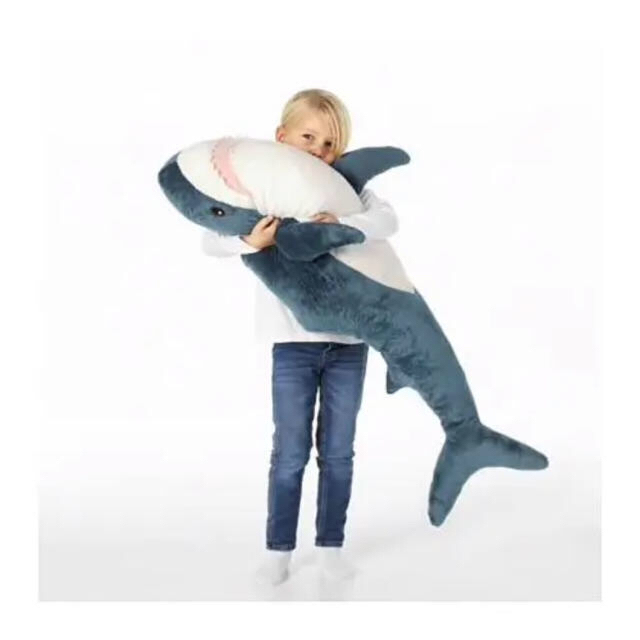 IKEA(イケア)の希少‼️IKEA サメ ぬいぐるみ エンタメ/ホビーのおもちゃ/ぬいぐるみ(ぬいぐるみ)の商品写真