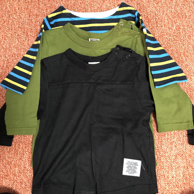 F.O.KIDS(エフオーキッズ)の保育園ロンTセット キッズ/ベビー/マタニティのキッズ服男の子用(90cm~)(Tシャツ/カットソー)の商品写真