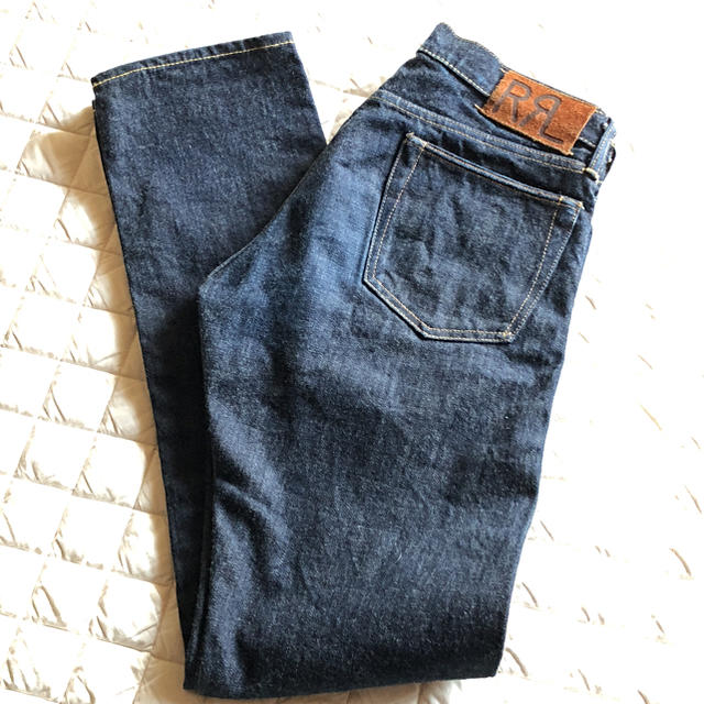 RRL(ダブルアールエル)のRRL slimfit デニム 美品 30×32 ワンウォッシュ メンズのパンツ(デニム/ジーンズ)の商品写真