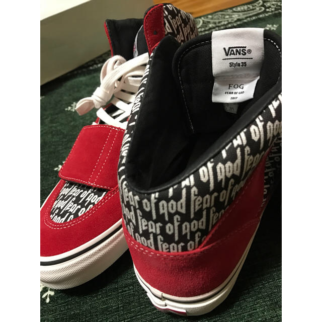 今週限定価格 vans FEAR OF GOD マウンテンエディション