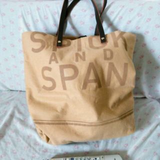 スピックアンドスパン(Spick & Span)のフエルトトート(トートバッグ)