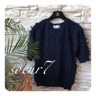 スコットクラブ(SCOT CLUB)の新品1.1万♡soeur7 シンプルこなれ 清楚美人ニット(ニット/セーター)