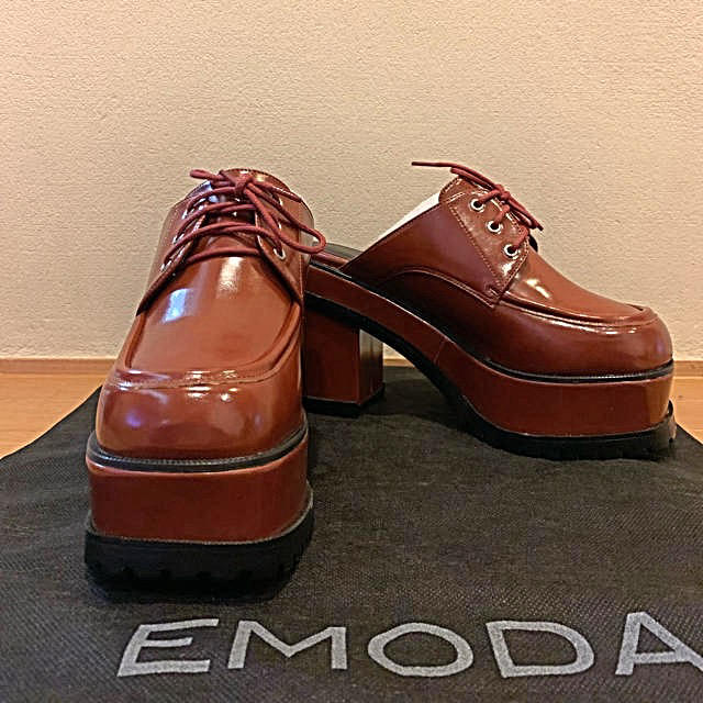 EMODA(エモダ)のEMODA Wソールバルキーサボ  レディースの靴/シューズ(サンダル)の商品写真